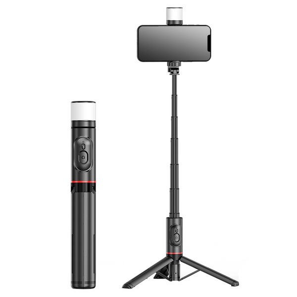 Hidden All-In-One Selfie Stick Tripod Travel Portable Photo Artifact Multi-Function Bluetooth Remote Control Live Broadcast Bracket