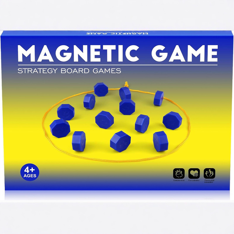 磁力效应棋儿童休闲游戏互动桌游逻辑思维磁石对战棋益智跨境玩具|undefined