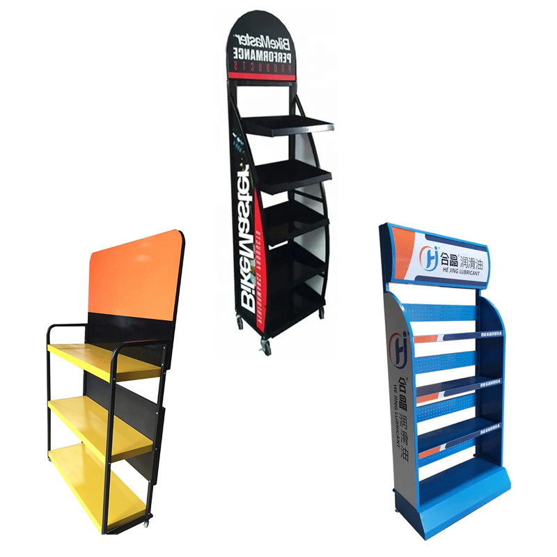 源头厂家机油润滑油陈列架4s店油品货架润滑油变速箱油转动油展架