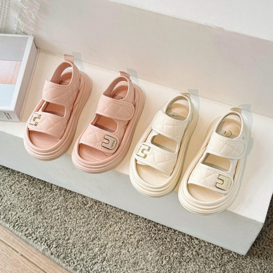 Children's summer sandals wet water girls' 2025 new girls fashion all-match non-slip beach shoes casual