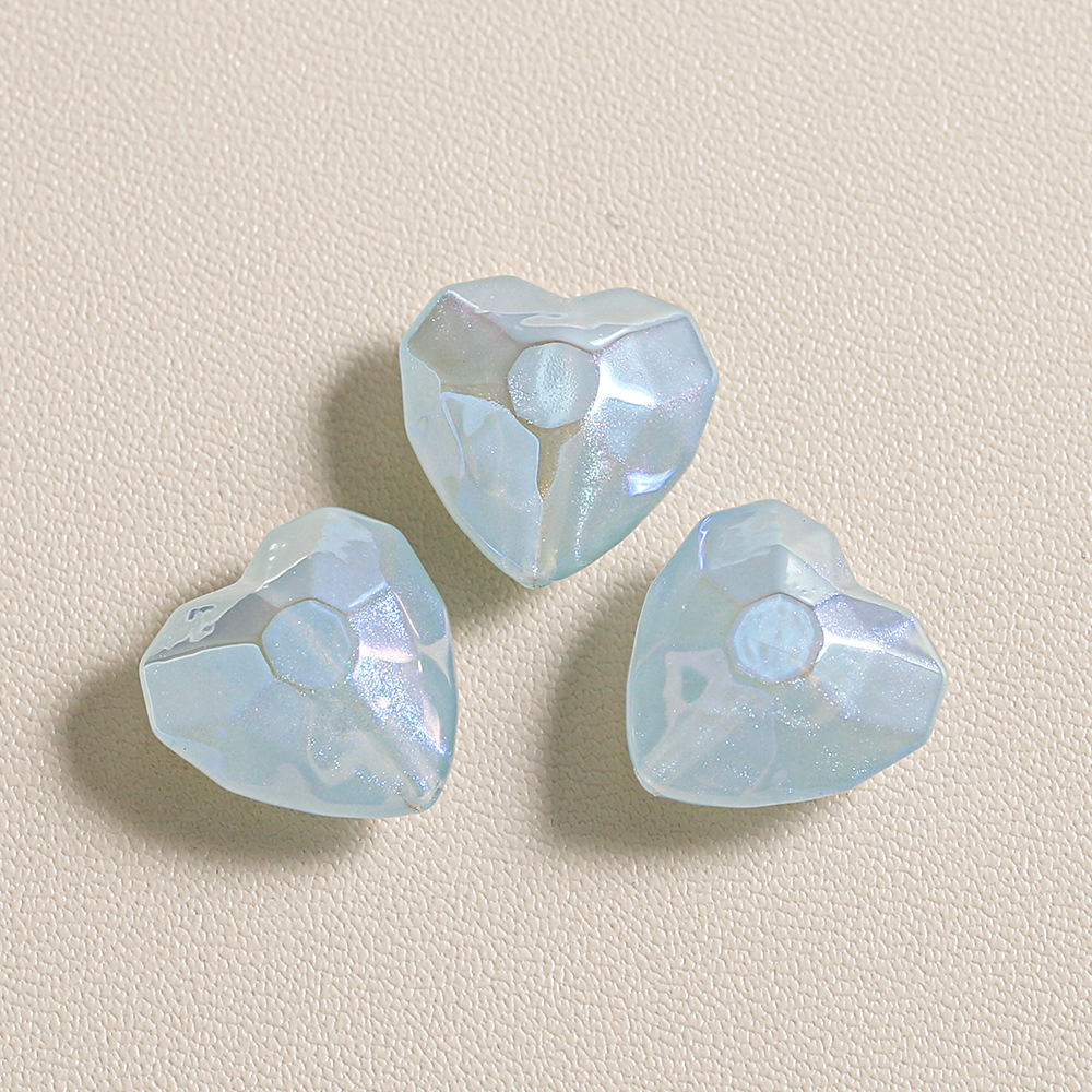 Heidi corte cuentas de amor granel diy accesorios de joyería accesorios de cuentas piezas pequeñas pulseras cadenas de teléfonos móviles