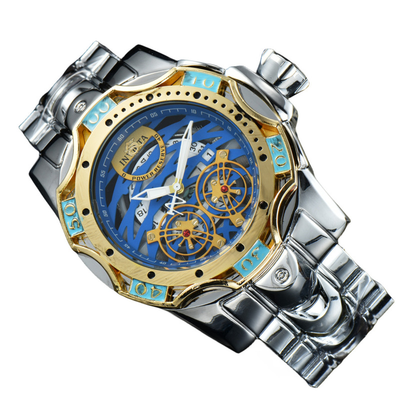 INVICTA Symphony Clown New Spot Brazil Hot Selling Infic It Series Men's Steel Band Quartz Watch INVICTA Symphony Clown New Spot Brazil Hot Selling Infic It Series Men's Steel Band Quartz Watch