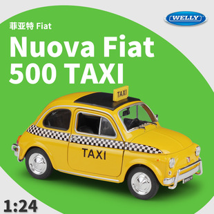 WELLY����1:24�Ɓ���Nuova Fiat 500����܇����Ͻ��Ʒ��܇ģ��