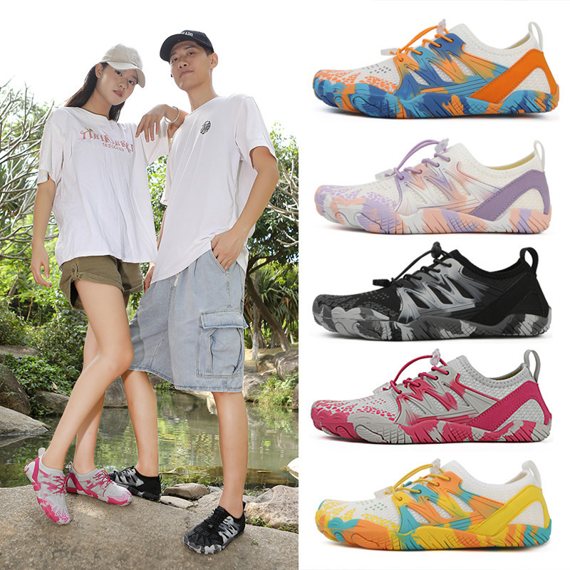 Outdoor Quick-Drying River Tracing Shoes for Men and Women, Sports Fitness Shoes, Ultra-Light Soft-Soled Running Yoga Skipping Rope Non-Slip Beach Shoes