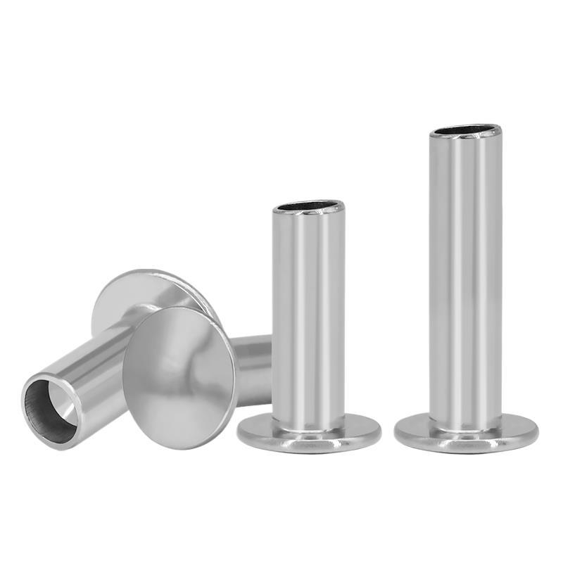 304不锈钢圆头半空心铆钉GB873圆头铆钉M1.5M1.7M2M2.5M3M4M5M6M8