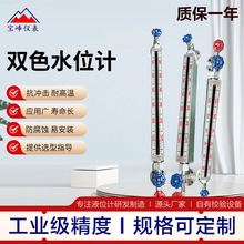 双色石英管液位计锅炉高温高压双色液位计带光源石英管双色水位计