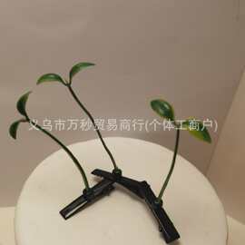豆芽草花草发夹 扭蛋夜市摆摊卡通水果发夹儿童可爱头饰一元爆款