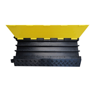 900*500*65mm Large Three-Wire Rubber Wire Trough Deceleration Belt Ground Wire Protection Trough Anti-Cinding Wire Board Aisle