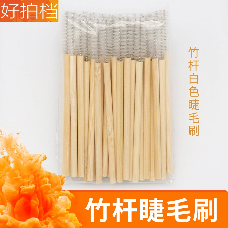 Eyelash extension, disposable brush for eyelashes