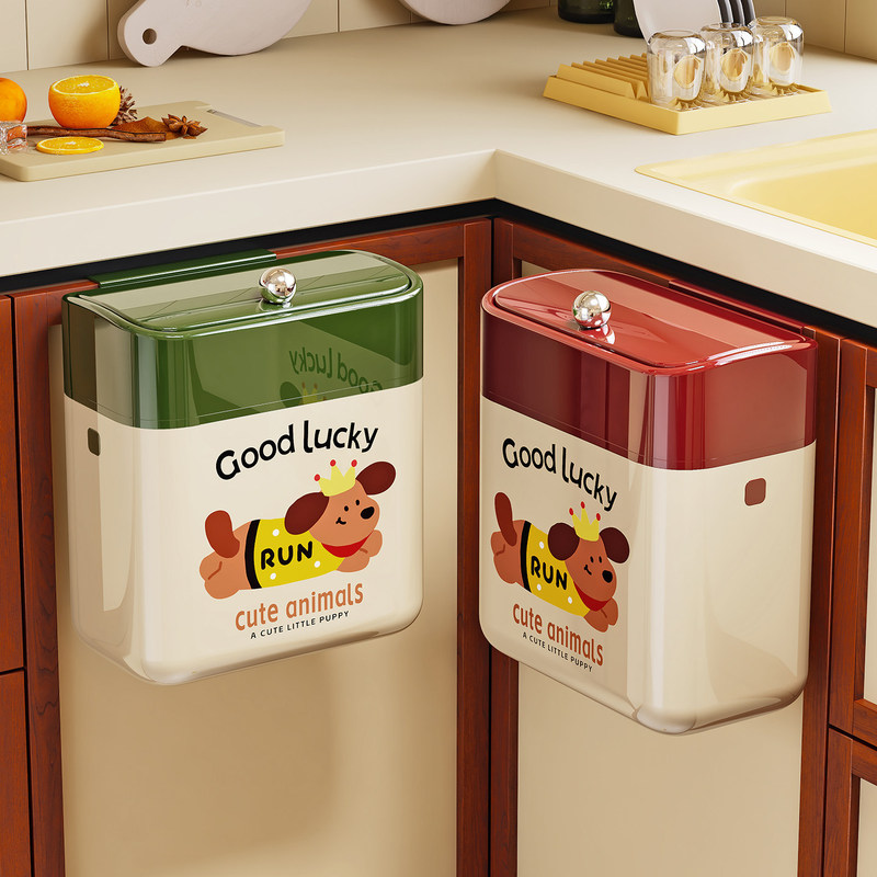 Wall-Mounted Trash Can 2025 New Model Large Kitchen Household Waste Storage Bin Bathroom Toilet Paper Basket Wall-Mounted Trash Can 2025 New Model Large Kitchen Household Waste Storage Bin Bathroom Toilet Paper Basket