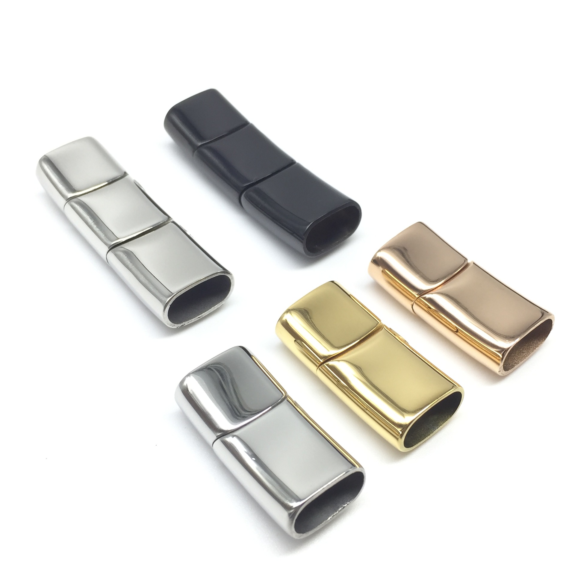 25g Weight Jewelry Buckle Jewelry Making Type Metal button Classification 1 Set Quantity 316 Stainless Steel Material Solid Color Pattern All Seasons Season Polishing Design Simple Style Style 1 Set 316 Stainless Steel  Solid Color Jewelry Buckle Metal Button 1
