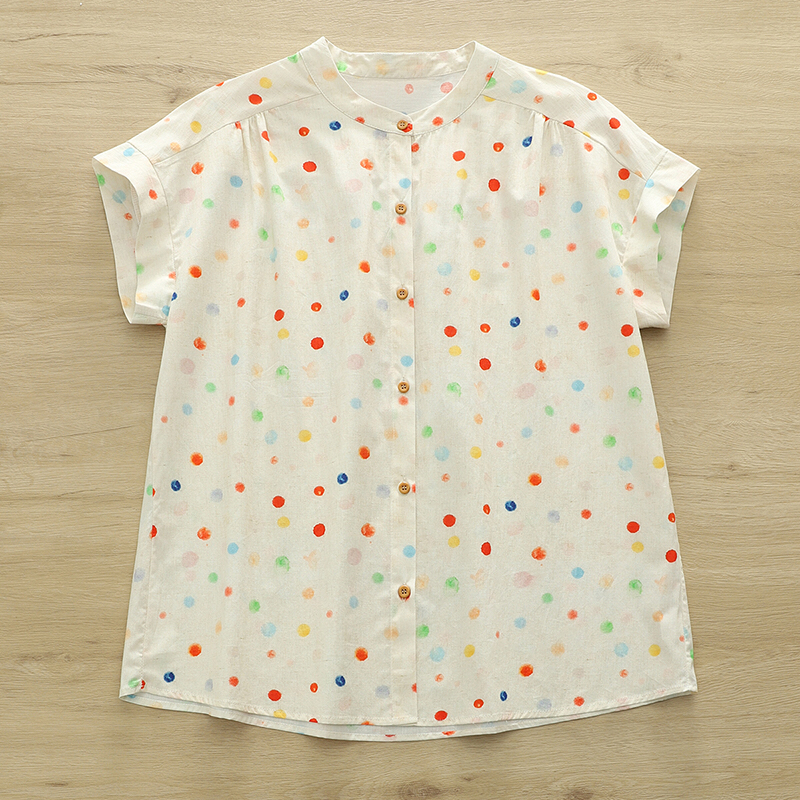 Wave dot short sleeve