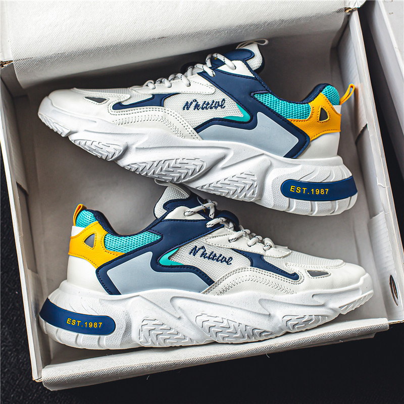 Fashionable Men Running Shoes Versatile Athletic Sneakers_voghion.com