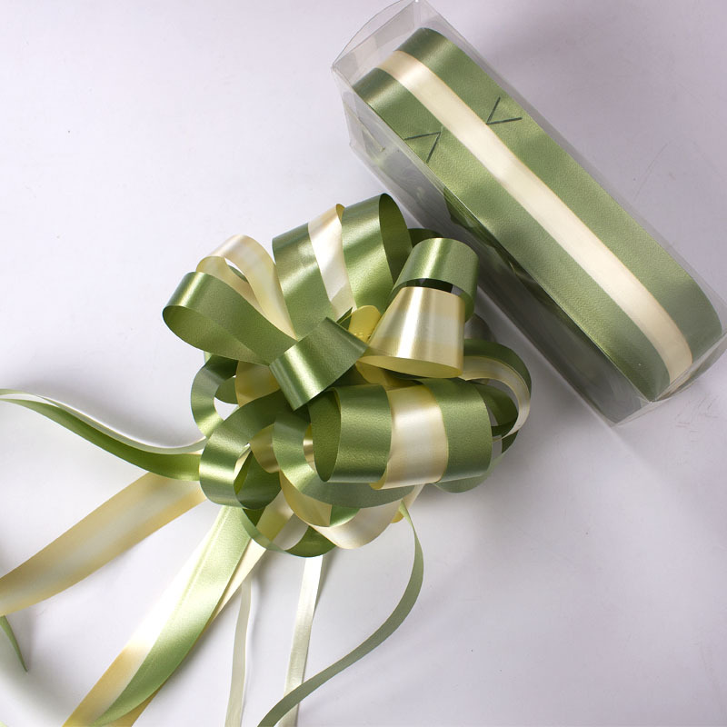 Fabricantes al por mayor decoración de la boda del automóvil dibujo de flores grandes arcos de dos colores esféricas dibujo de flores paquete de regalos dibujo de flores