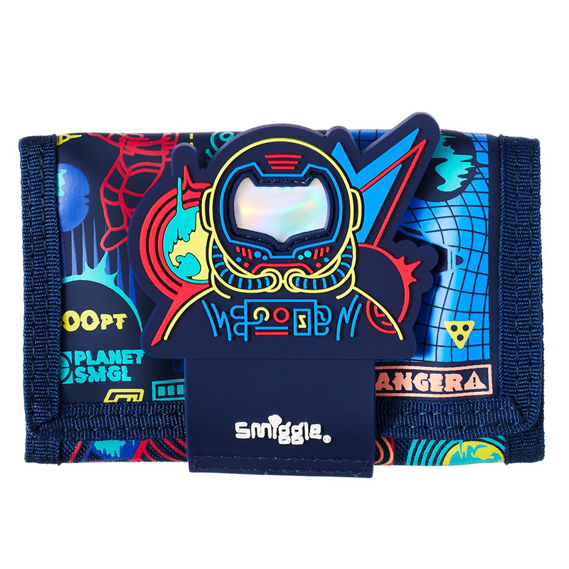 Australia smiggle estudiante titular de la tarjeta de la cartera de los niños plegable macho y hembra bus de dibujos animados titular de la tarjeta de regalo de cumpleaños