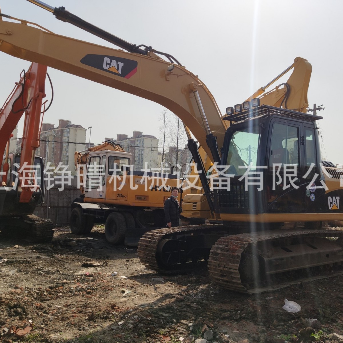 转让二手卡特312挖掘机 卡特320D挖掘机