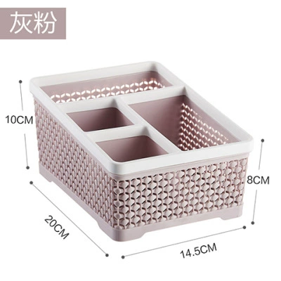 Creative imitation vine editing box, desktop living room multi -function cosmetics shake controller storage and finishing shelf, wholesale