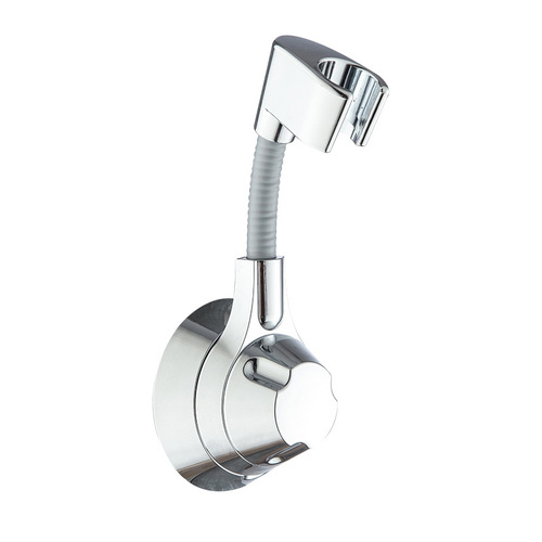 Multifunctional Swivel Shower Head Mount Bracket, Factory Wholesale Bathroom Scratch-Free Adhesive Shower Head Base
