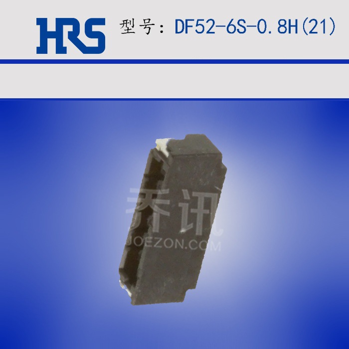 HIROSE������DF52-6S-0.8H(21)6о���������Ӳ��0.8mm����