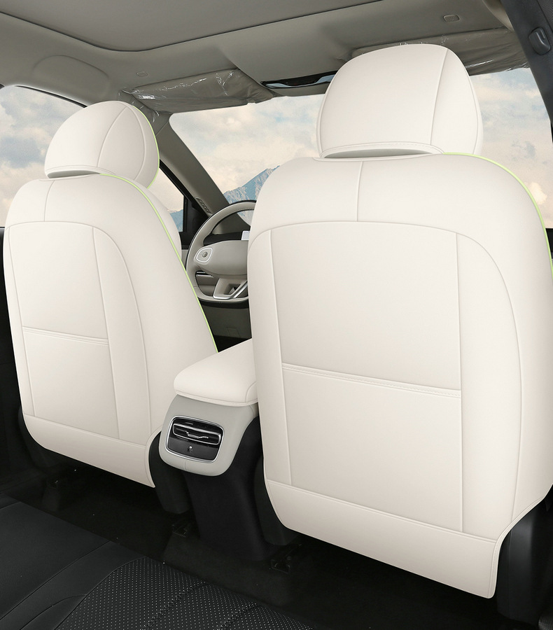 26-Year Changan Qiyuan Q05 Seat Cover, Full Surround, All-Season Universal Seat Cover, Special Breathable Perforated Leather Seat Cushion Cover