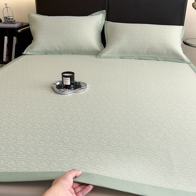 Pestera de seda de hielo verano 2025 nuevo traje de tres piezas verano clase A bebé de grado materno e infantil con estera suave disponible 3