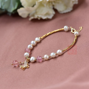 ��Ȼ��ˮ���� ���С����Ů�� ��ݮ���ִ� 14K�����������Ů