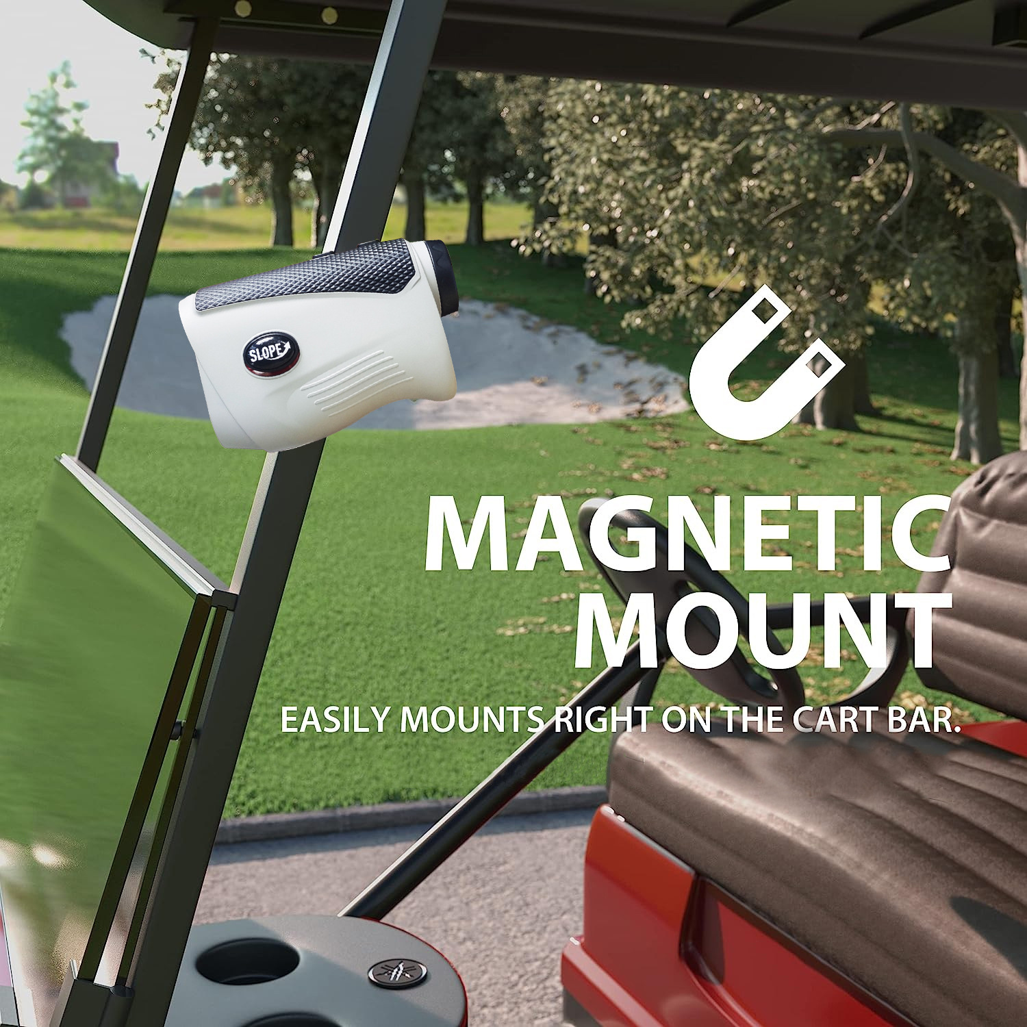 新款手持激光测距仪高尔夫球打猎用测距望远镜测角度坡度高精度