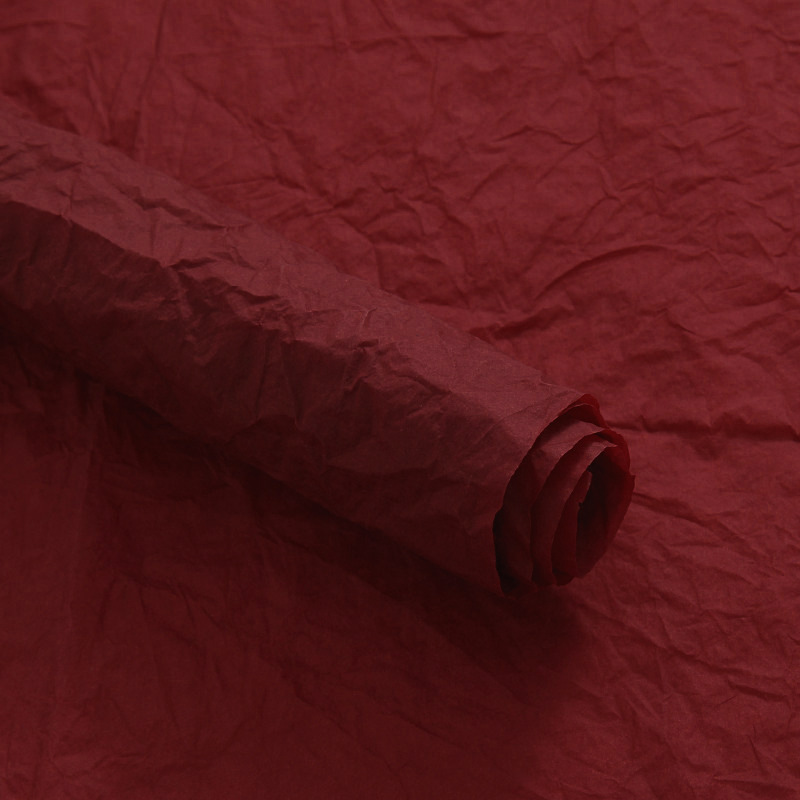 Papel de seda plisado al por mayor para floristerías, papel para envolver regalos florales, embalaje para ramos, material de papel natural hecho a mano, papel enrollado a mano.