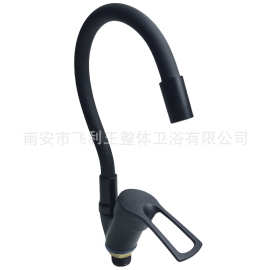 跨境俄罗斯中亚彩色硅胶万向管元宝厨房冷热洗菜盆水槽混水龙头