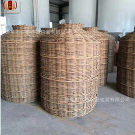 柳编制酒海批发 白酒贮存容器 各种型号条编酒海藤编酒海图片