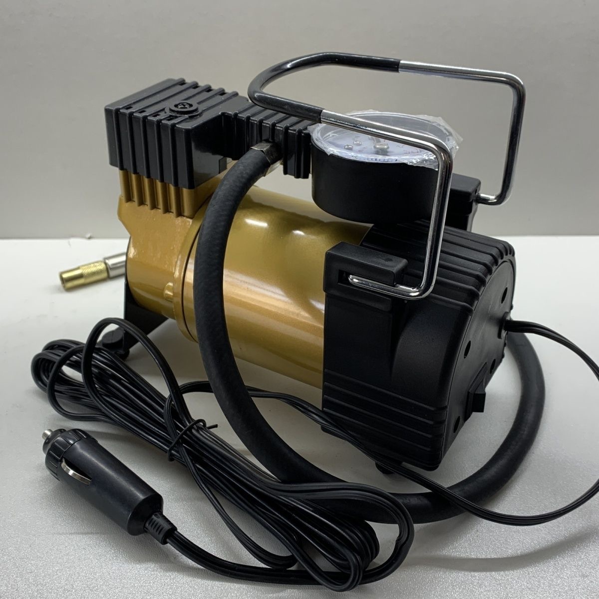 Cross-Border Car Air Pump Car Air Pump Metal Single Cylinder Multi-Function Air Pump 12V Portable One Piece Minimum