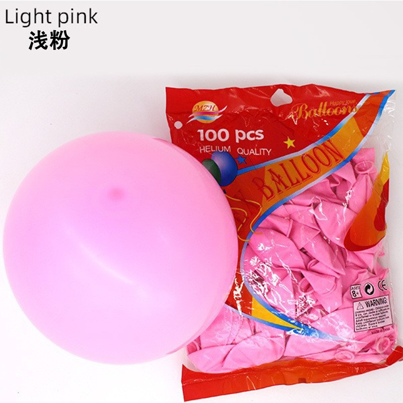 Set de Globos Mate de 12 Pulgadas, Gruesos, Personalizados para Cumpleaños Infantiles, Decoración de Bodas y Arreglos de Globos Coloridos