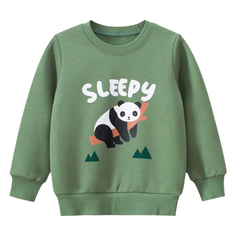 Ropa para niños suéter forrado de lana nuevos niños Otoño e Invierno estilo coreano ropa de bebé polar Top entrega de una sola pieza