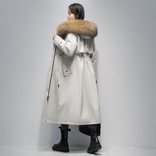 派克服女2025冬爆款皮草外套獭兔毛内胆可拆卸皮毛一体年轻款大衣