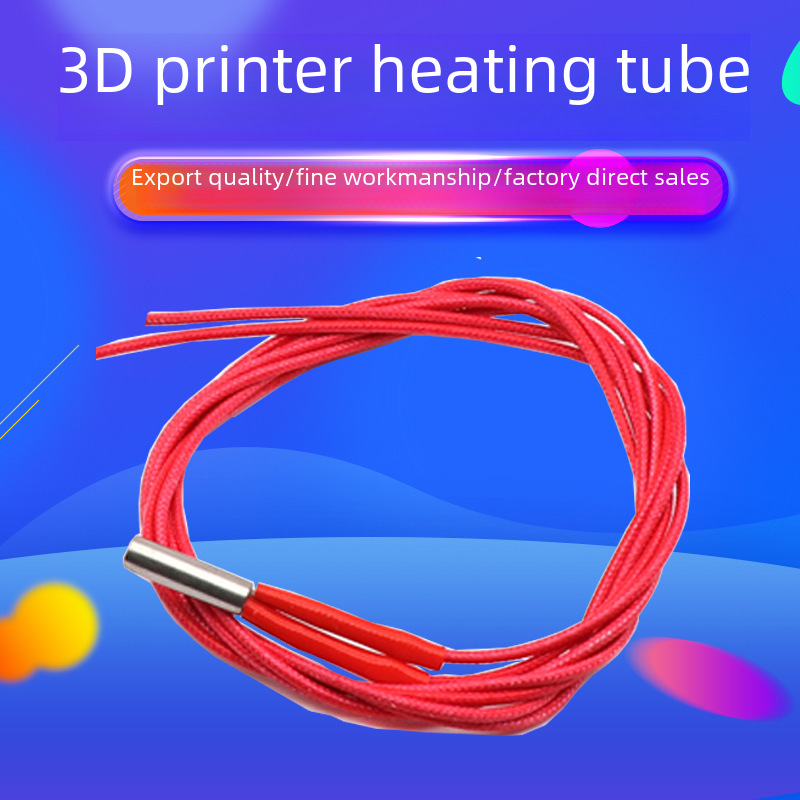 3D printer accessories heating rod single-ended heating rod single-end heating tube heating nozzle heating element