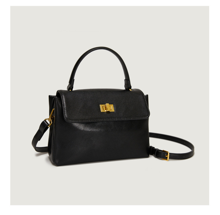 Small Square Crossbody Bag Women's Shoulder Bag Soft Leather_voghion.com