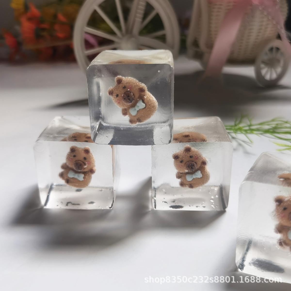 Nuevos cubitos de hielo calientes transfronterizos, pellizcos, descompresión, juguetes descompresión, juguetes para niños, artefactos explosivos de celebridades de Internet