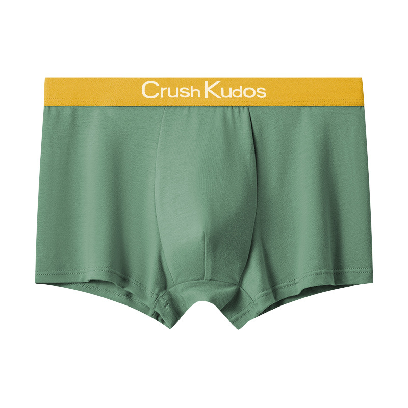 Fábrica directa ropa interior de hombre piel transpirable elástica corto de ángulo plano al por mayor cabeza de quad stock en vivo