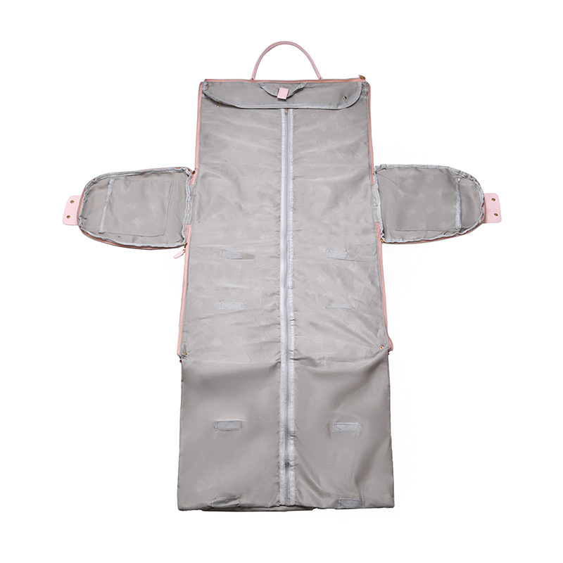 Nuevo traje transfronterizo plegable bolsa de viaje bolsa PU bolsa de almacenamiento multifuncional de gran capacidad bolsa de mano de corta distancia