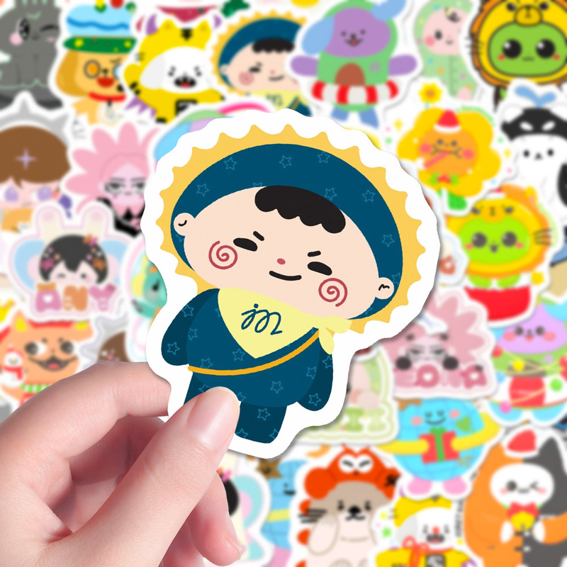 158 Gmm2 Stickers Cute Cartoon Jimmy Sea Doll Painted Graffiti Journal Material Decoration 158 Gmm2 Stickers Cute Cartoon Jimmy Sea Doll Painted Graffiti Journal Material Decoration