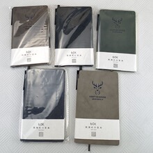 狄彩80克米黄道林纸60K口袋记事本100张 学生用品 文具厂家批发