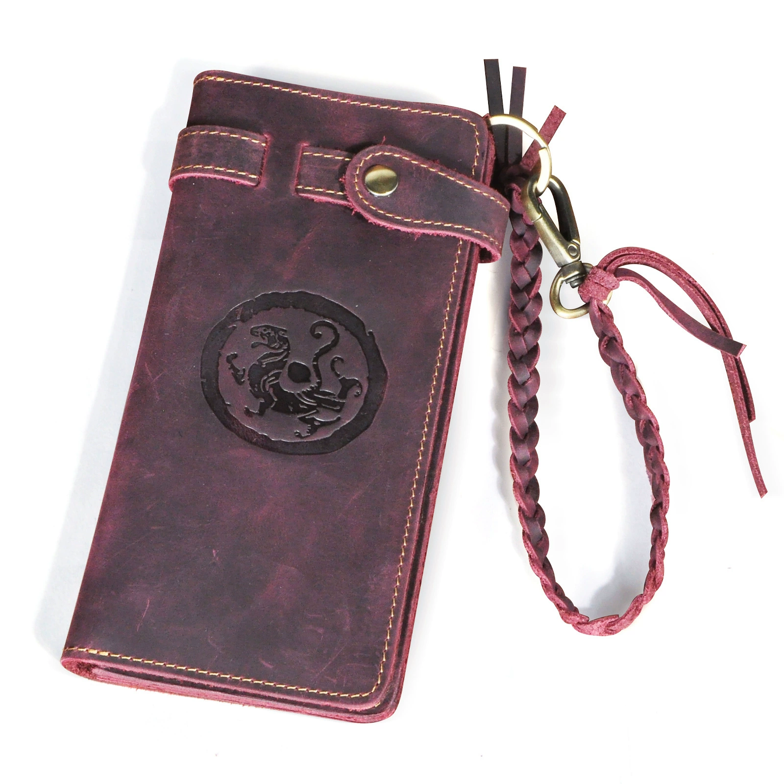 (Cross-border trading), leather retro bracelet, long wallet
