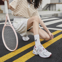 PLUS厚底慢跑鞋轻便休闲男鞋女鞋情侣运动鞋透气跑步鞋新百伦老爹