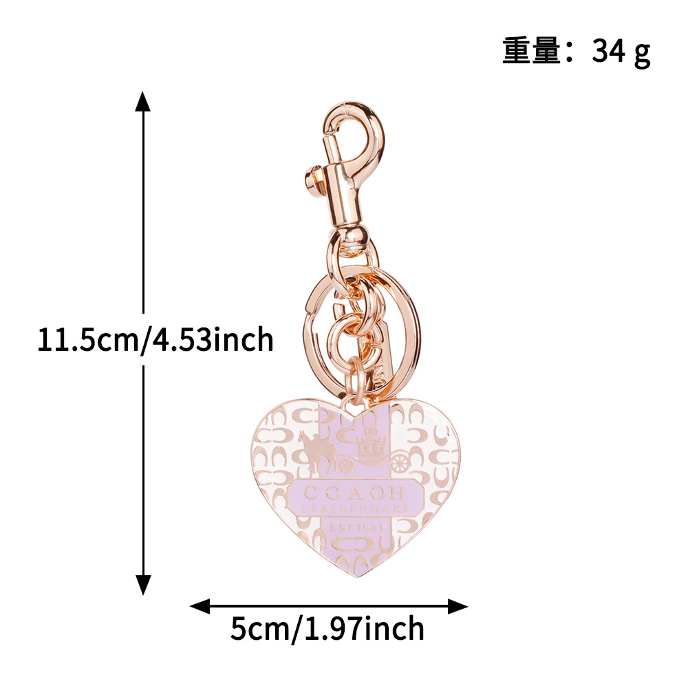 Transfronterizos directamente para bolsas de cereza colgantes de moda llaveras de automóviles llaveras de Amazon llaveras de metal accesorios de bolsas al por mayor