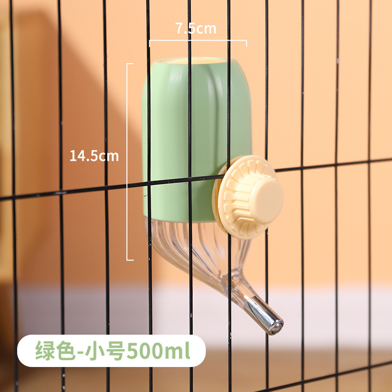 Bebedero para perros, boca no mojada, bebedero para gatos, jaula para perros con bolas, alimentador de agua, hervidor para mascotas, colgante, anti-volteo