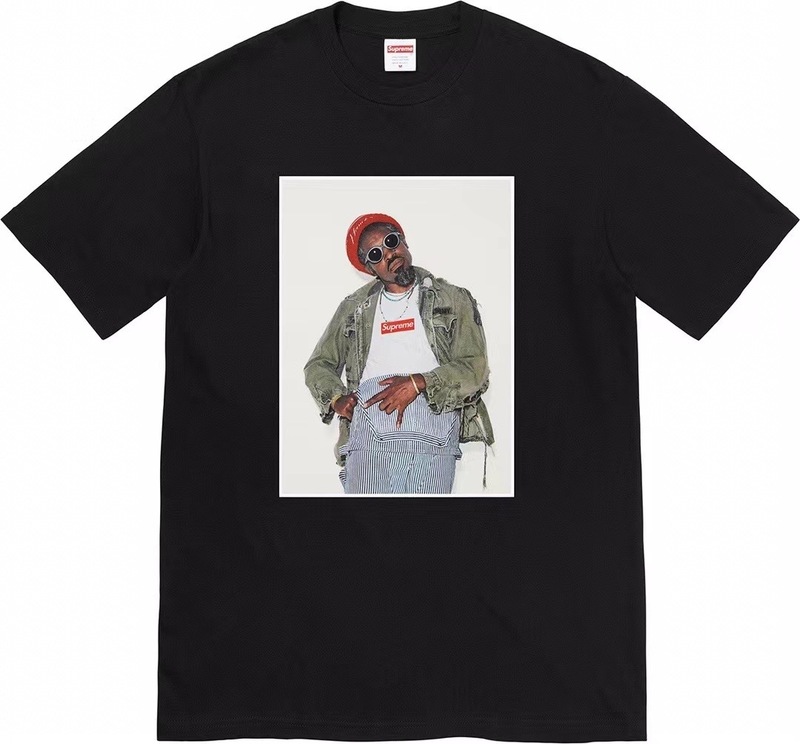 SUP潮牌SS25  Short-sleeved T-shirt 美潮街潮短袖T恤|undefined