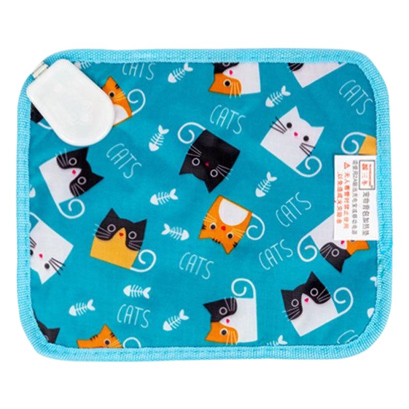 In stock wholesale climbing pet waterproof electric heating pad USB5V low voltage Parrot bird cage heating pad pet backpack heating pad