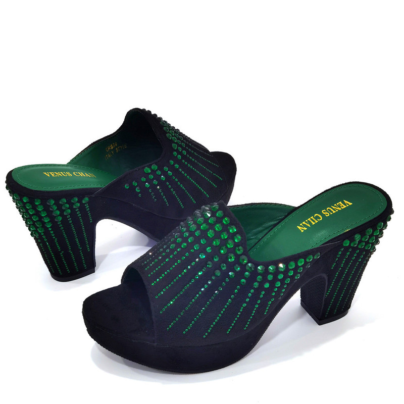 2022 cross-border silver platform shoes women's outer wear comfortable high heel sandals diamond surface