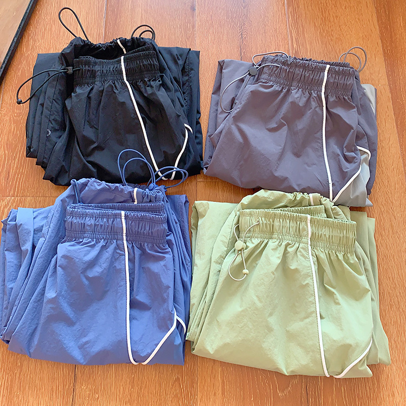 Factory Order! Extremely Comfortable! Jiajia Women's Pants Are Lightweight, Windproof, Breathable, Quick-Drying, Sun-Protective Pants with Drawstring Cuffs