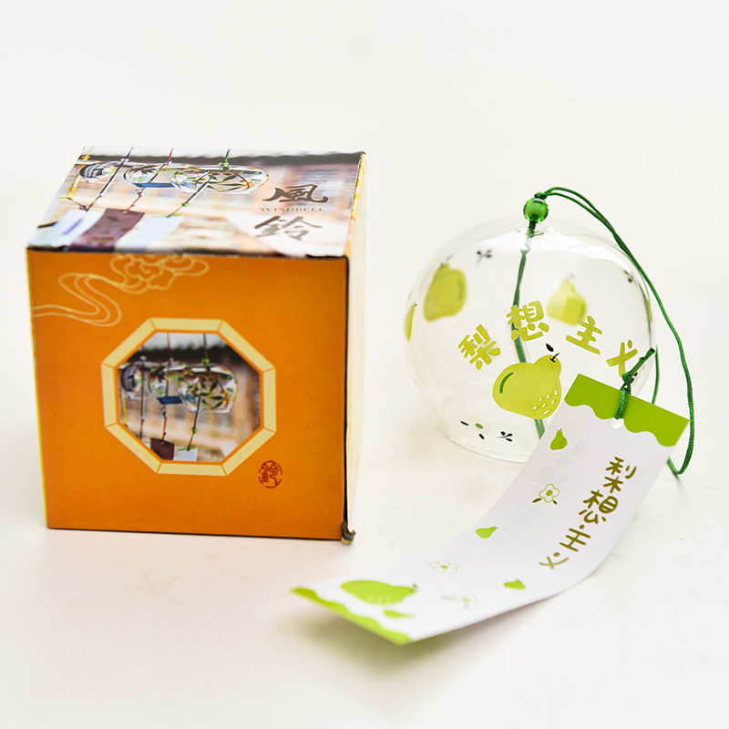 Decoración del hogar de estilo japonés campanas de viento Jianghu adornos de dormitorio de estilo japonés hecho a mano regalo de campana para niñas lindo colgante